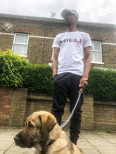 Load image into Gallery viewer, White "Sleeve Logo" MC T-Shirt