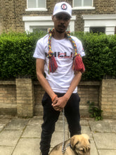 Load image into Gallery viewer, White "Sleeve Logo" MC T-Shirt