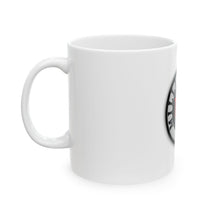 Charger l'image dans la galerie, Circle Logo Ceramic Mug — 'Milli Circle' Emblem Coffee Cup
