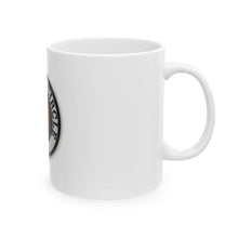 Charger l'image dans la galerie, Circle Logo Ceramic Mug — 'Milli Circle' Emblem Coffee Cup
